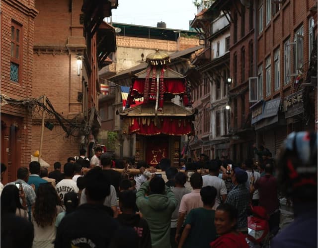 Jatra in Thamel