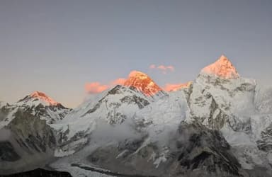 View Of Mt. Everest From Kala Pa
