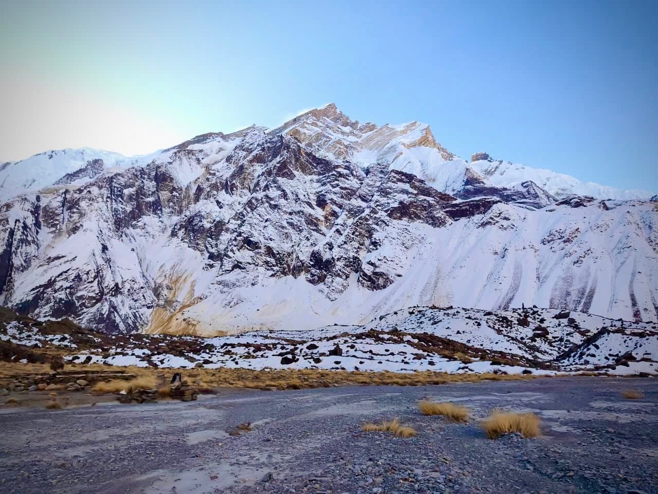 Annapurna I seen from North ABC