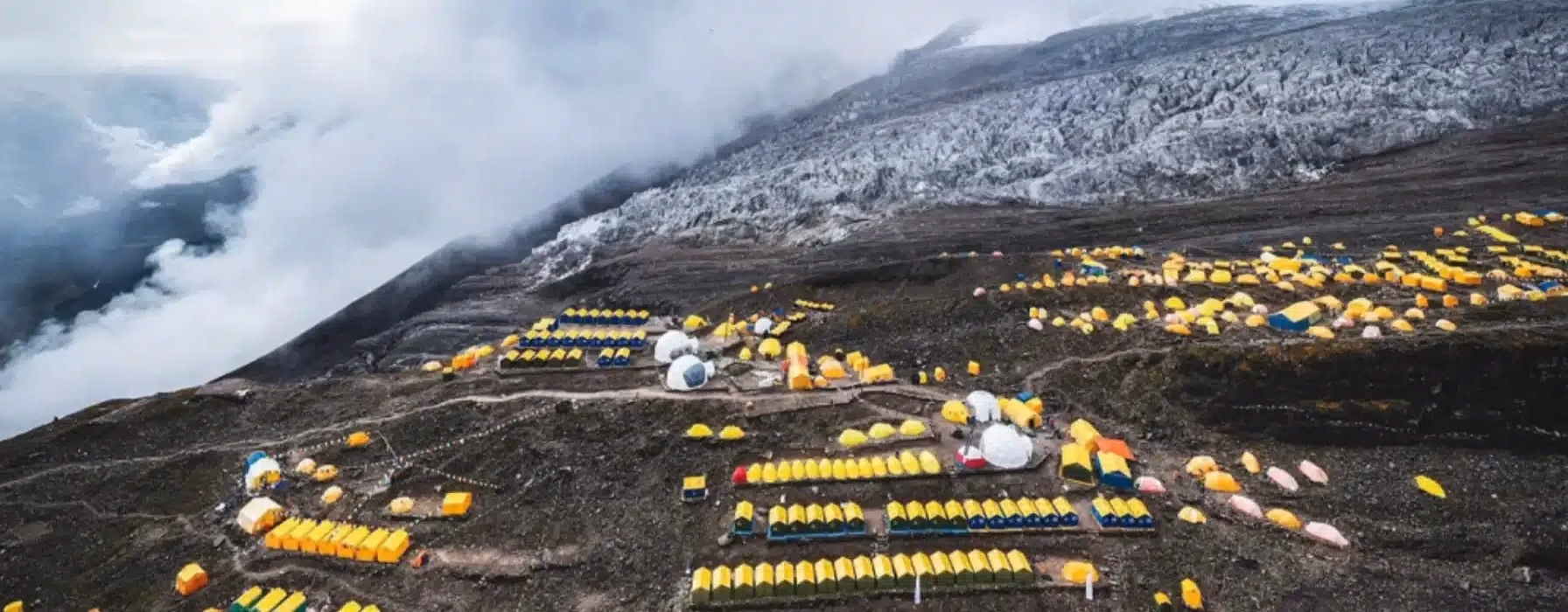 Avalanche in the Manaslu region in 2022