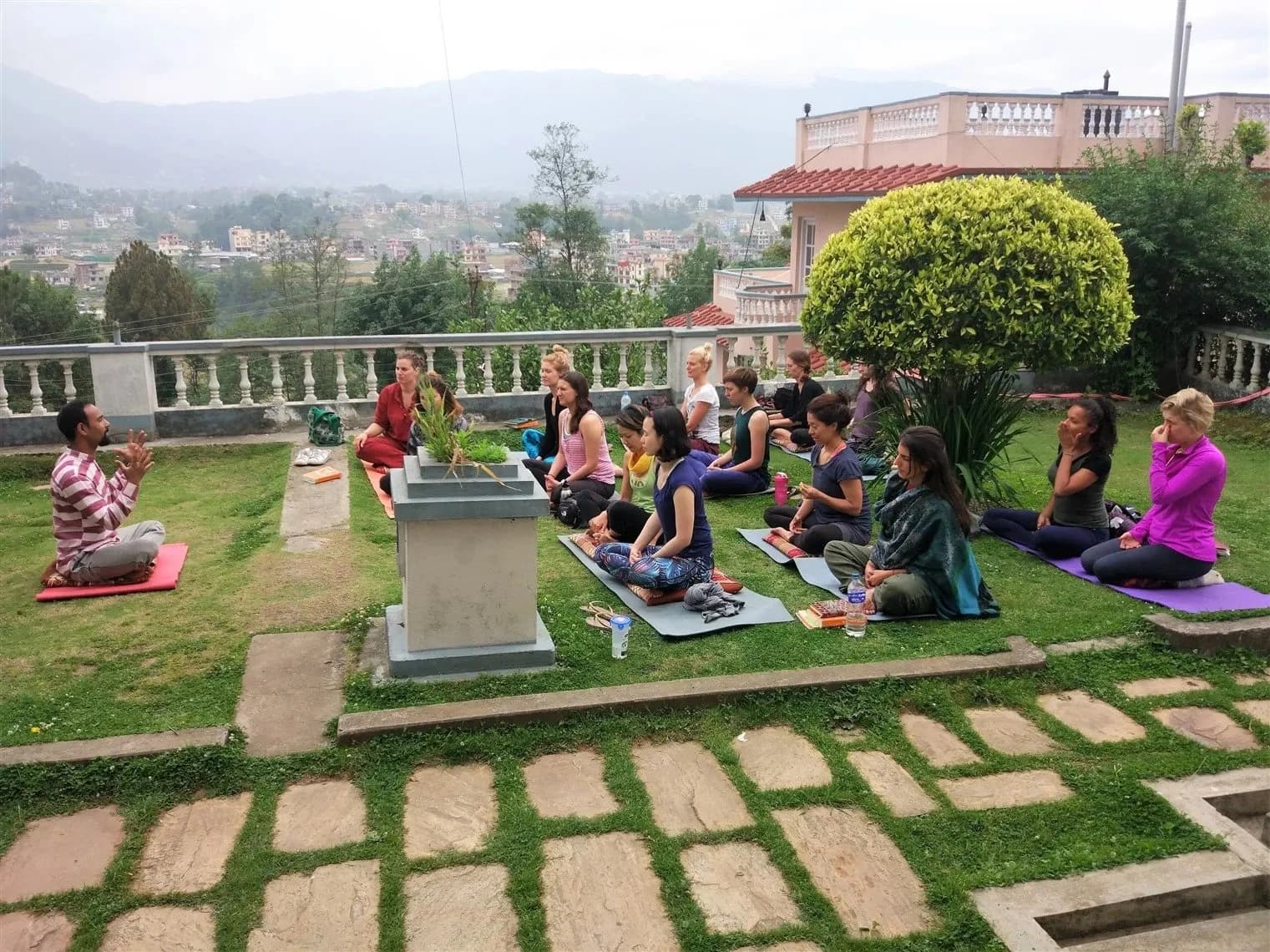 Day 1: Drive to Nepal Yoga Home for registration and sessions