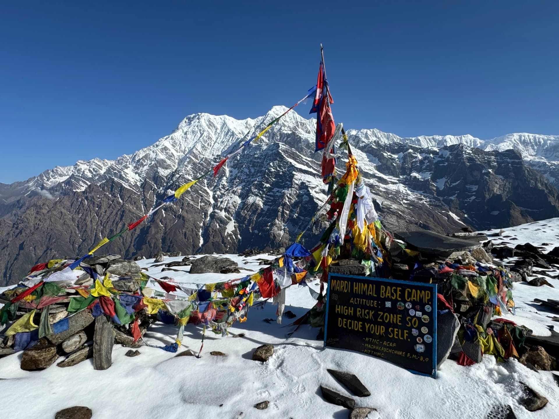 Mardi Himal Climbing | Mardi Himal Base Camp