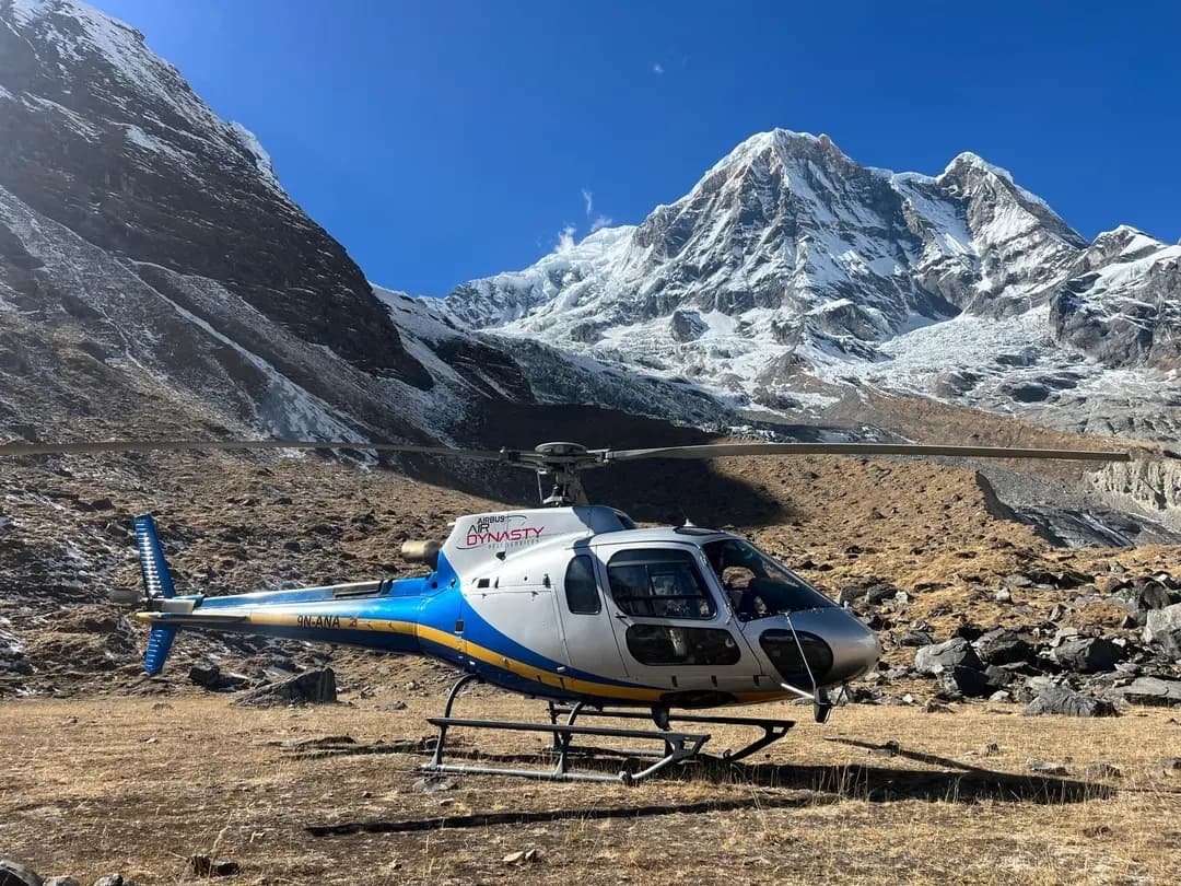 Annapurna Base Camp Trek with Helicopter Return