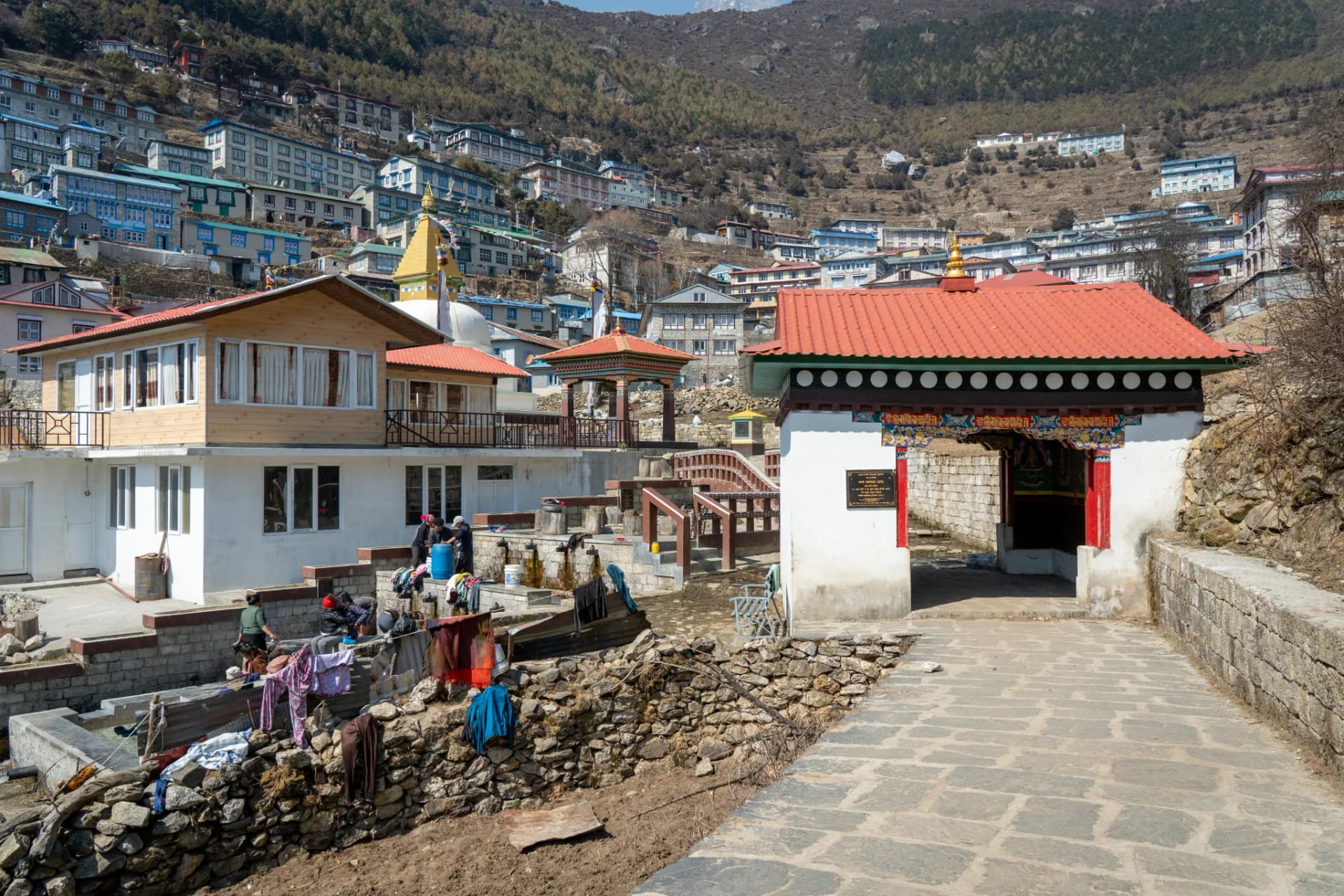 entrance of Namche Bazaar