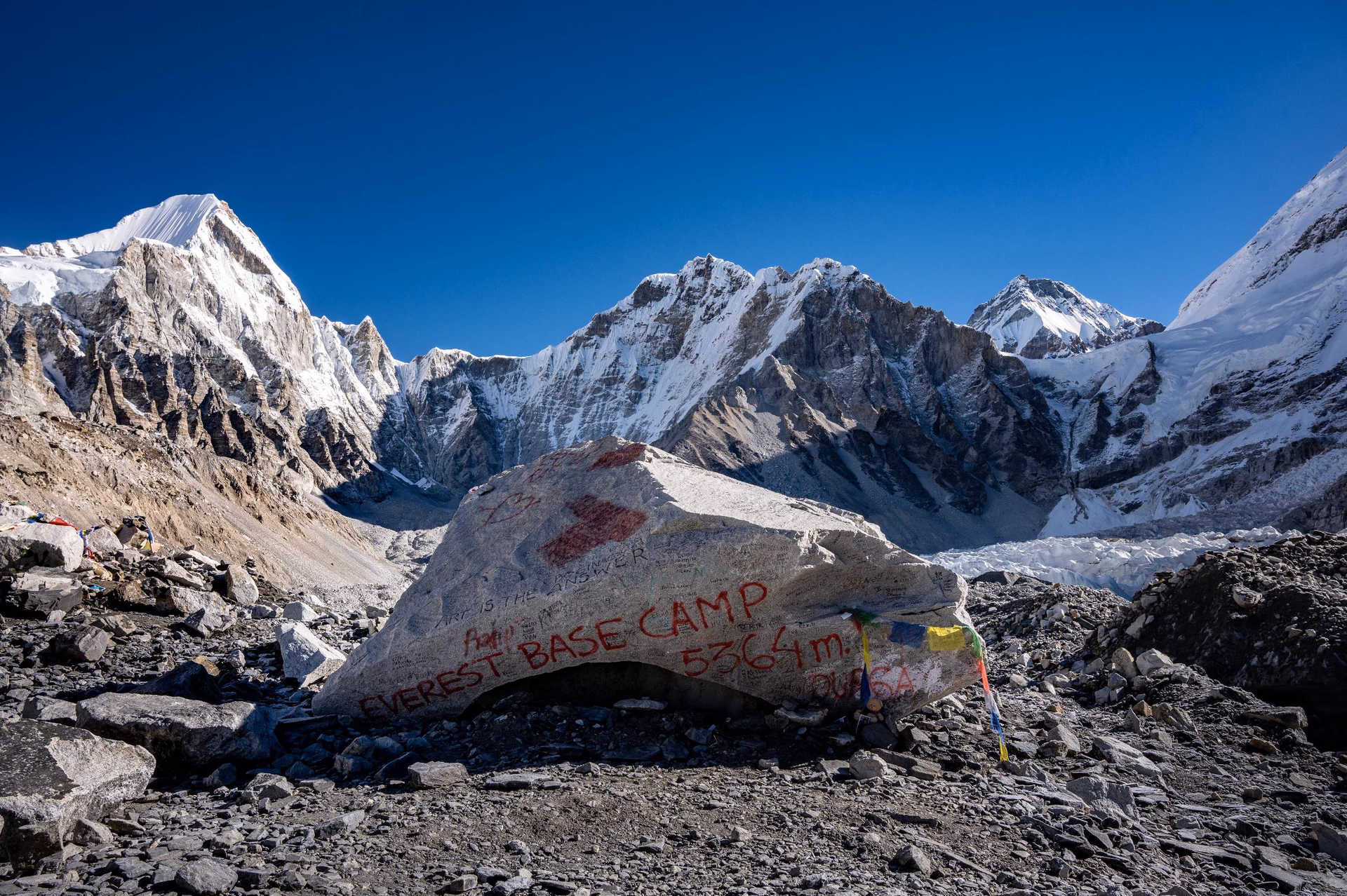Final Point of Everest Base Camp
