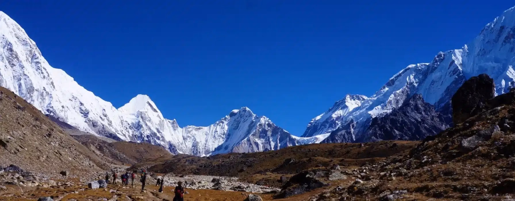 Everest region in May