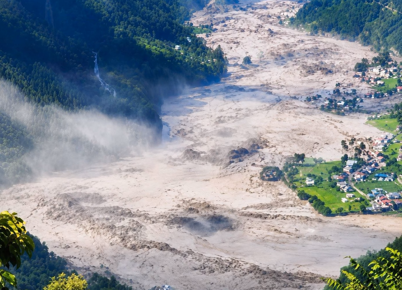 Flash Flood in Trishuli Corridor