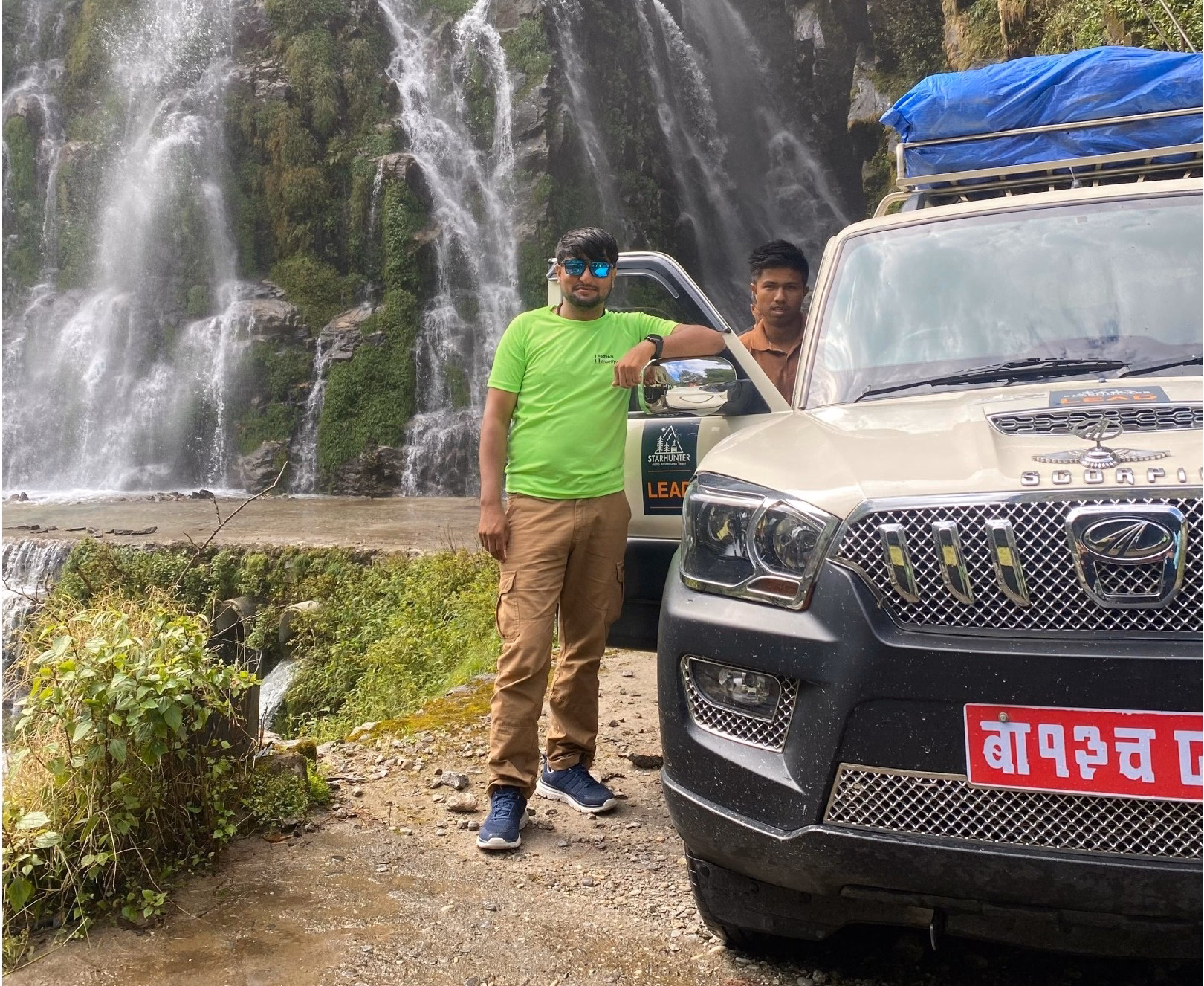 MD Ramhari Adhikari Enjoying Jeep Tour