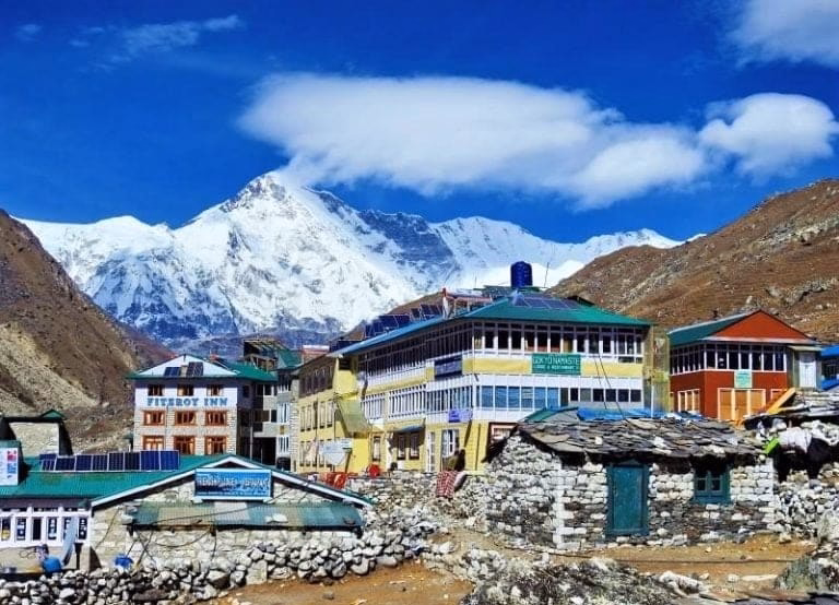 Mount Cho Oyo’s view from Gokyo Lake