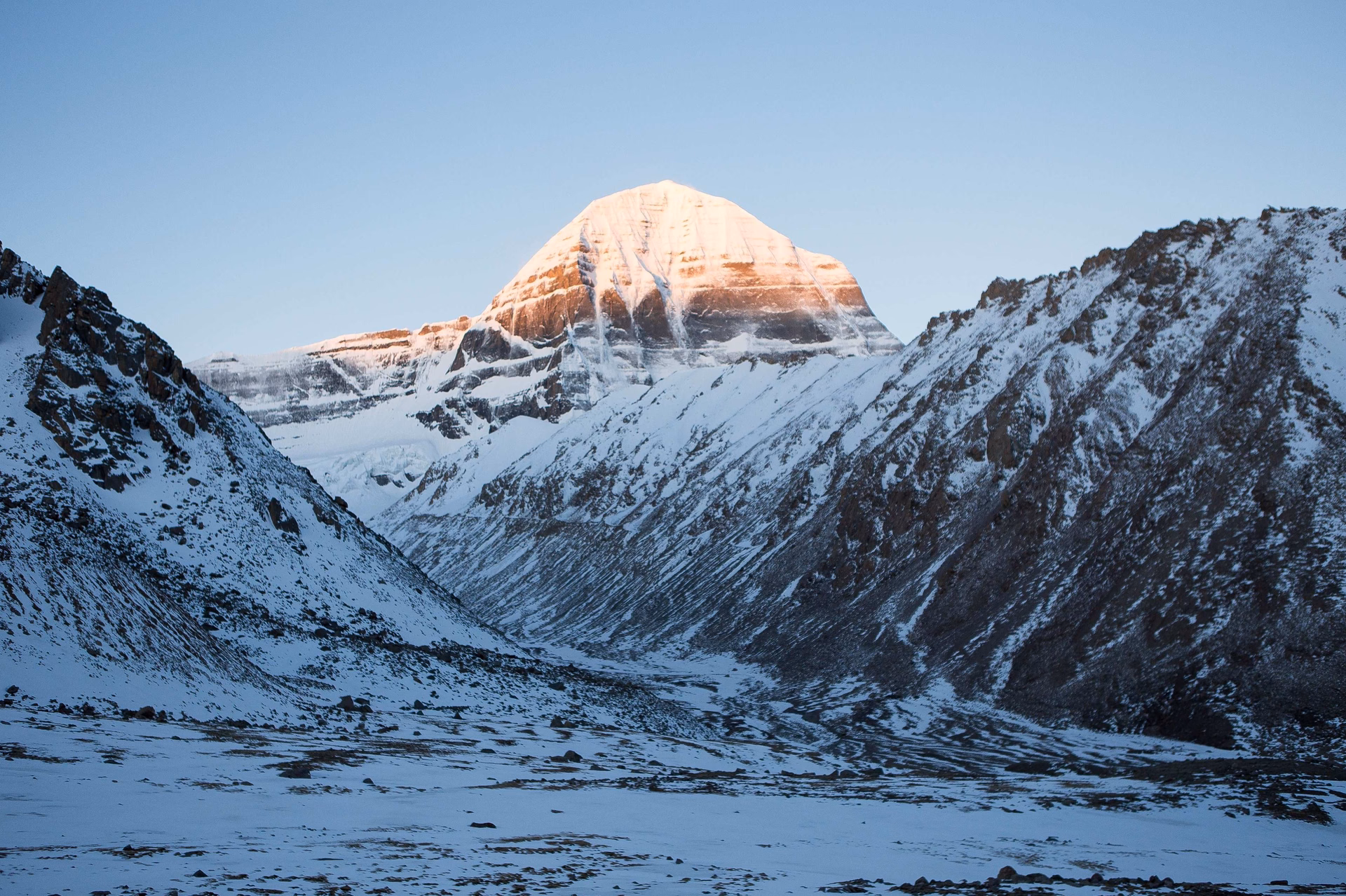 Mount Kailash during Sunrise