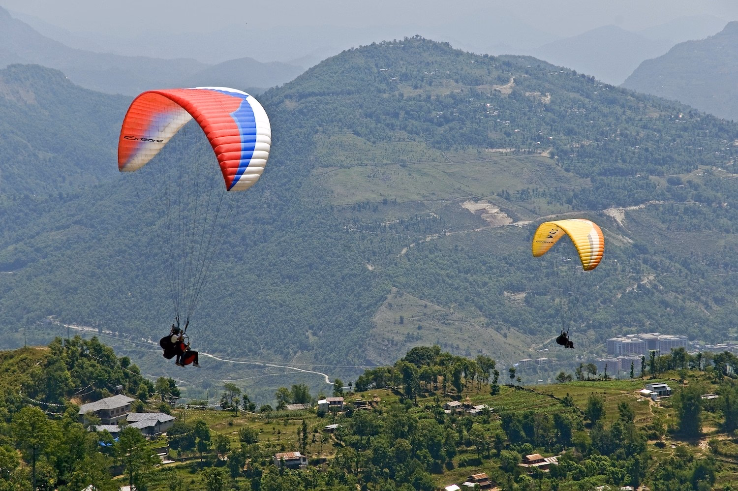 Paraglyding in Pokhara
