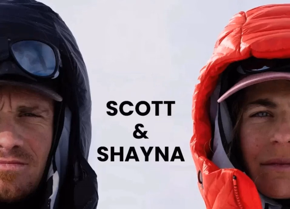 Scott & Shayna deaf american climbers