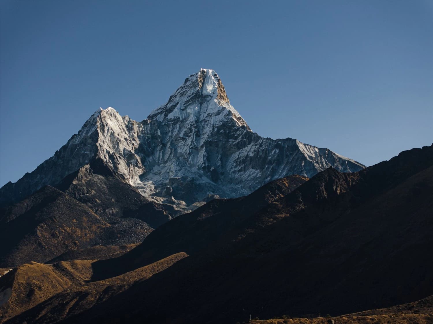 Shining Mt. Ama Dablam