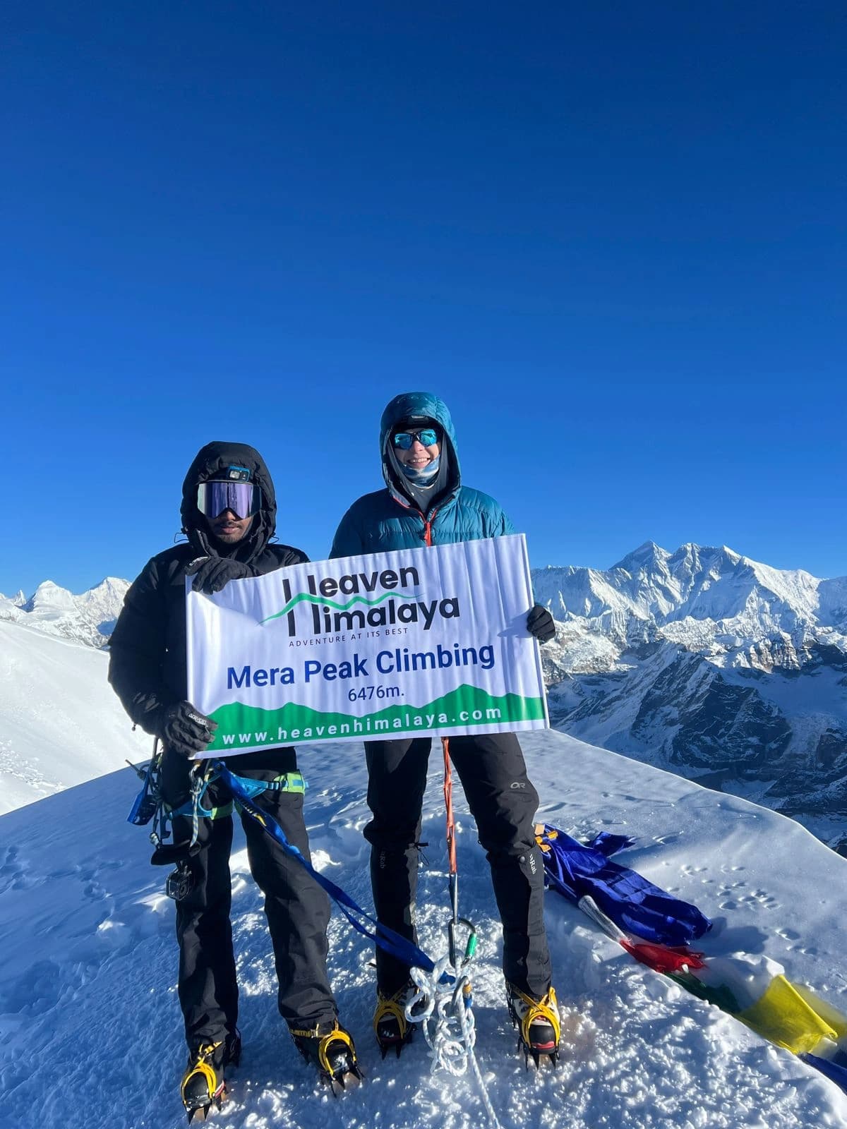 Mera Peak successful summit with Heaven Himalaya