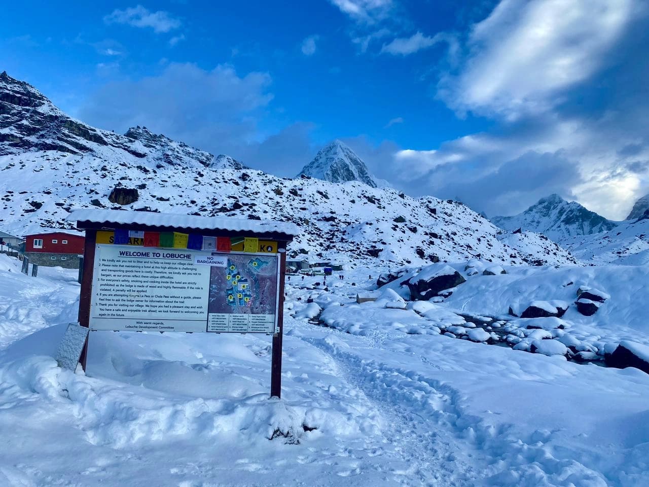 Dingboche to Lobuche