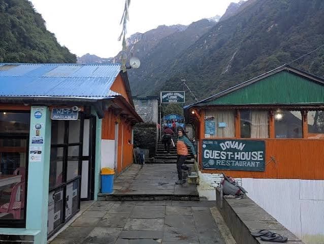 Trek to Dovan (2,600m/8,530ft) 6 to 7 hour trek