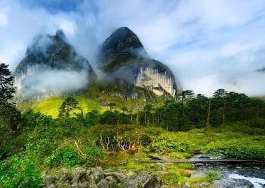 View of Barun Valley