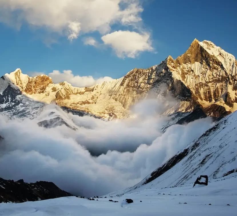 Annapurna Base Camp Trek with Helicopter Return