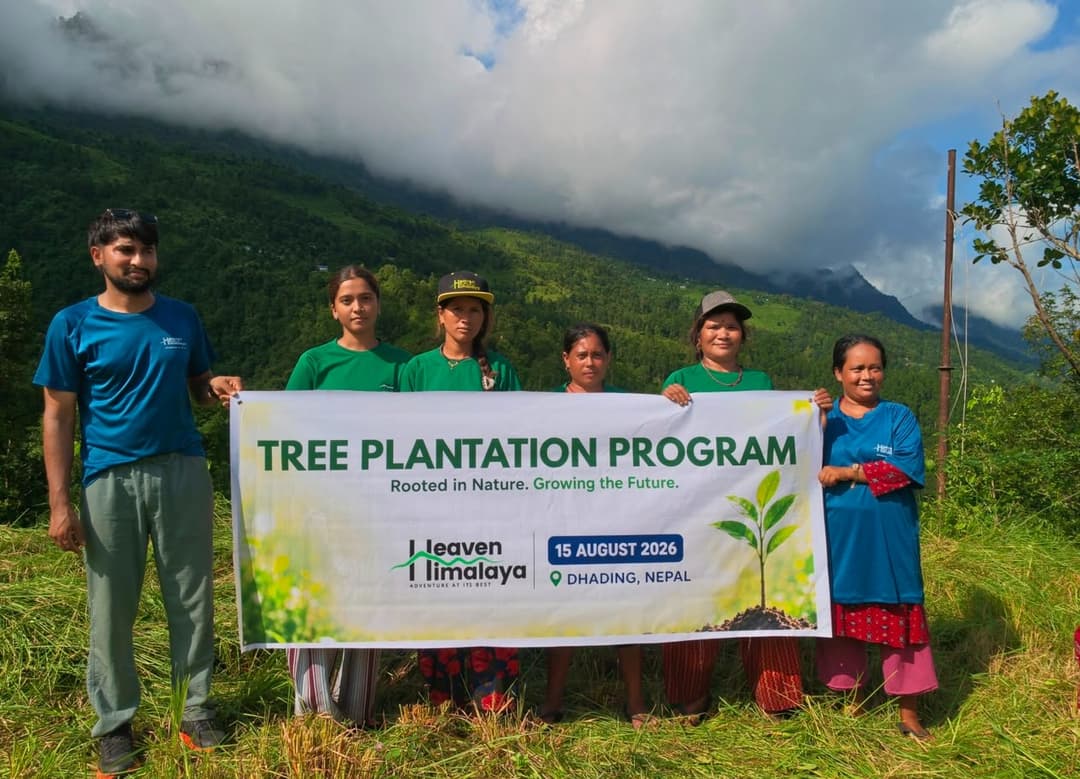 Tree Plantation Program by Heaven Himalaya
