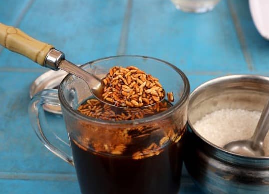 A photo of mustang coffee