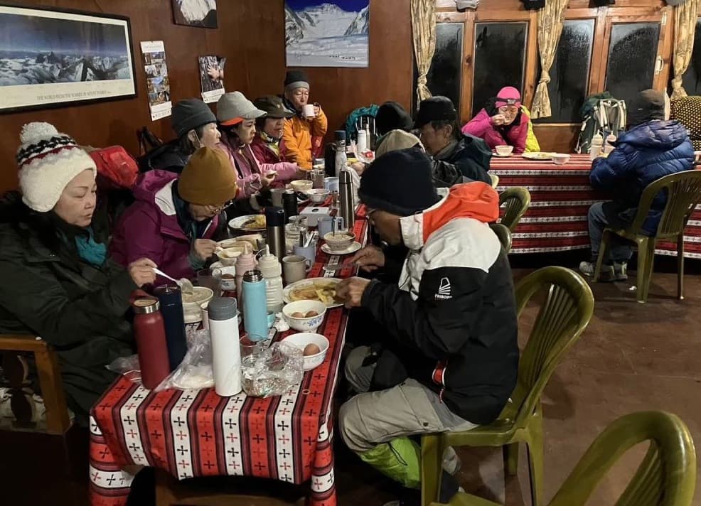 Snack Time with Guests