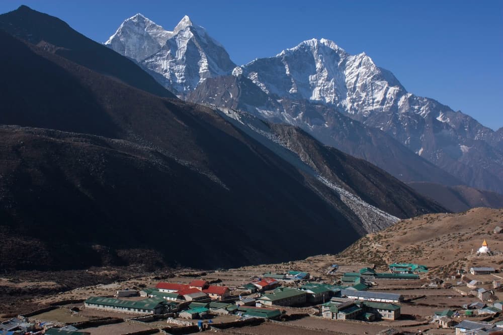 Himalayas view from Dingboche