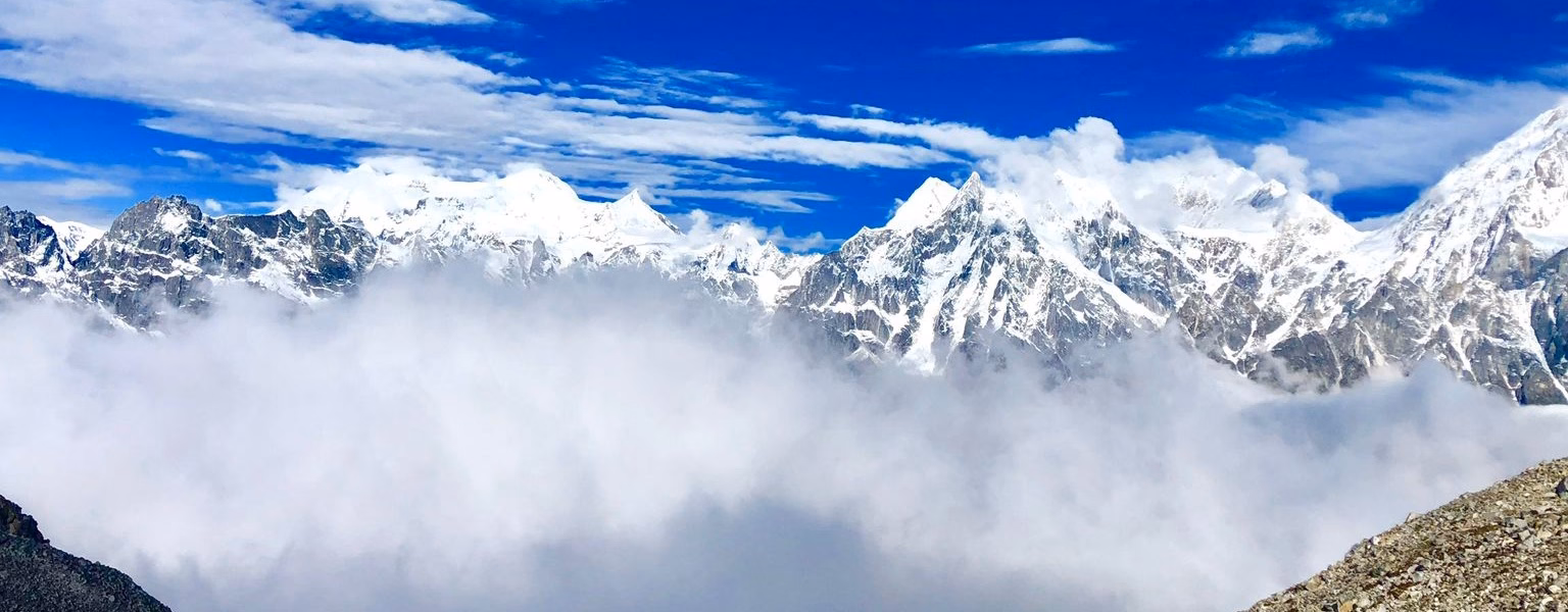 Mountain view from Bhimthang