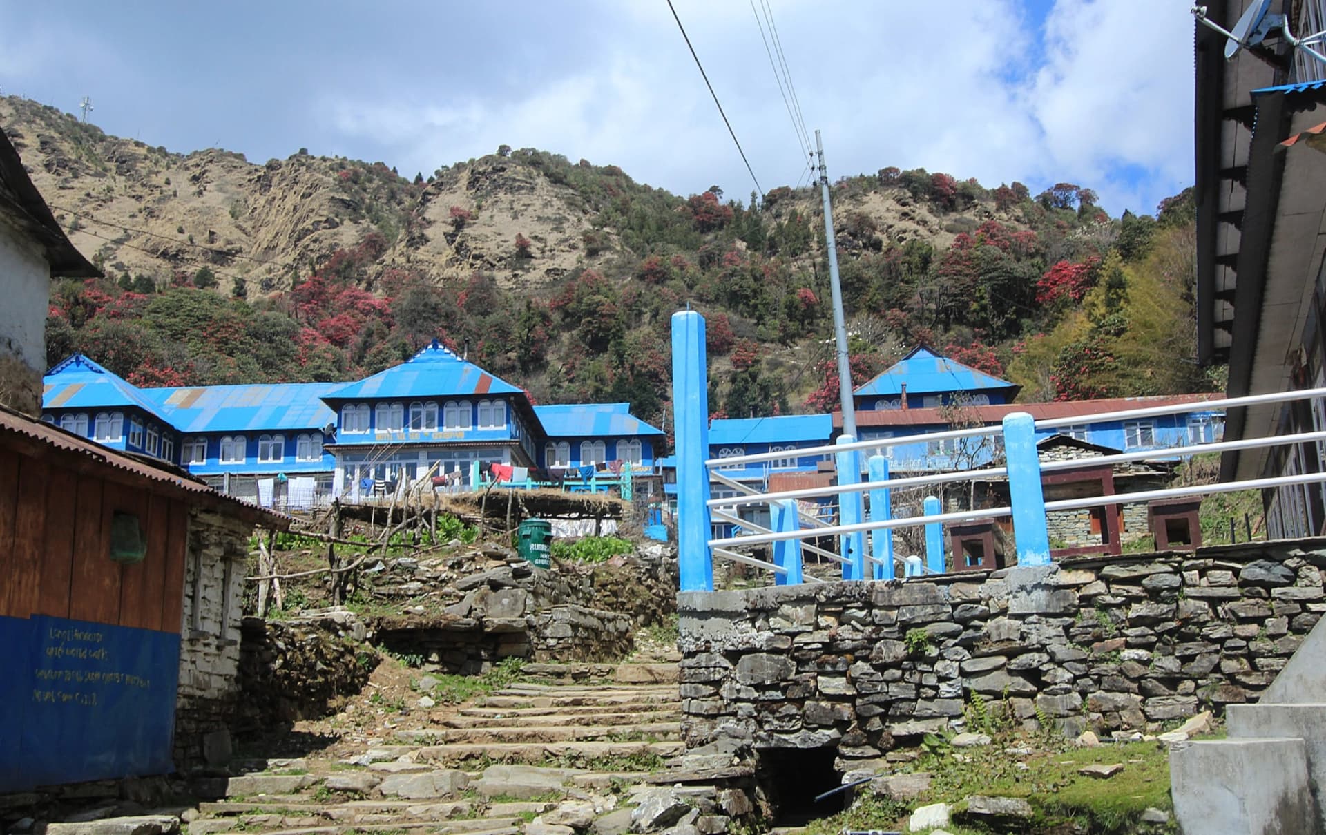 Accommodations in Ghorepani