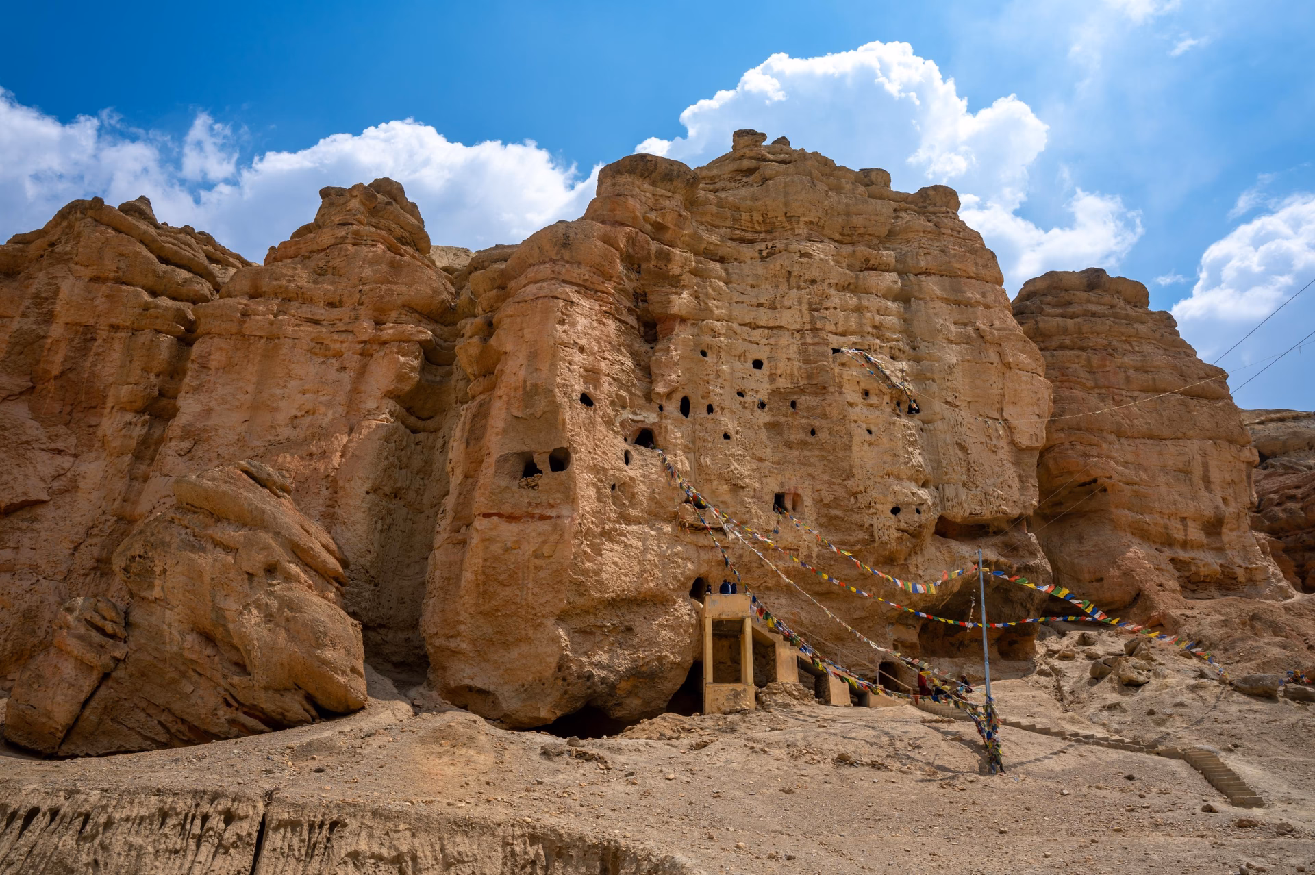 Chhusar Cave in Mustang Region
