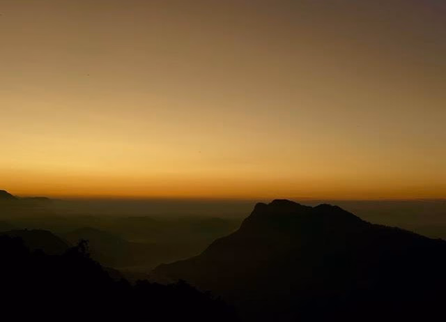 Evening view from Dhampus, Nepal
