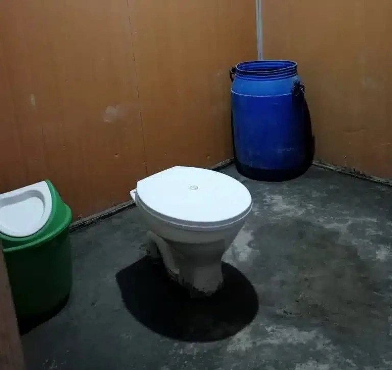 Normal restroom in Samagaun, Manaslu