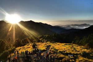 An early morning sunrise at Poonhill captured during Ghorepani Poonhill Luxury Trek