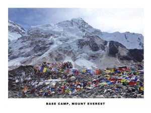 A beautiful scenery of Everest Base Camp