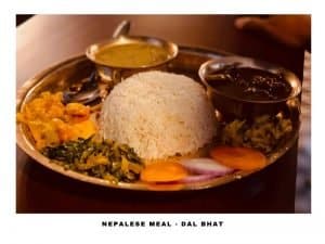 Dal Bhat- Nepali food 