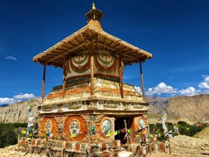 A Buddhist monument in Valley