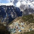 Namche Bazaar in Everest Region Nepal