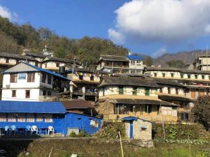 Gurung Village in Ghandruk Nepal