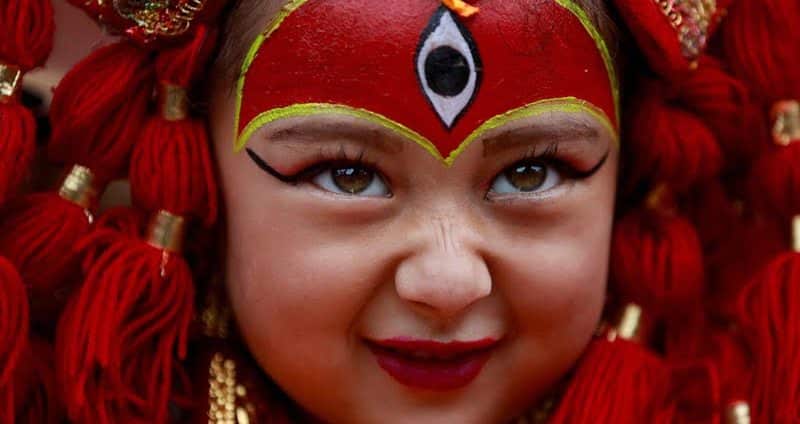 Nepal S Goddess Kumari The Only Living Deity In The World