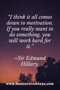 edmund hillary quotes on motivation