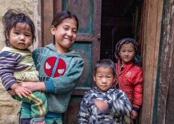 learn Nepali Words with Nepalese kids in Nepal