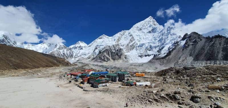 Gorakshep Village, End of Lodges in Everest | Heaven Himalaya Treks