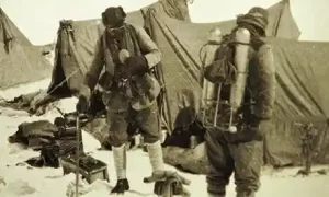 The last image of George Mallory and Andrew Irvine was in June 1924, before they disappeared.