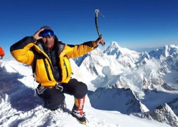 Sanu Sherpa becomes the first person to climb all 8000'ers twice