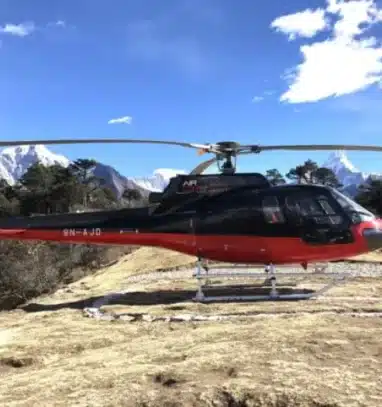 Everest Base Camp Trek with a helicopter return