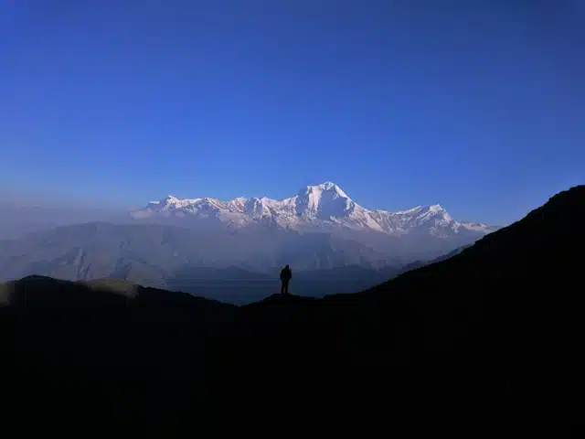 Short hiking to Khopra Danda in Nepal