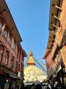 Boudhanath in Kathmandu, EBC Trek with Lobuche Itinerary