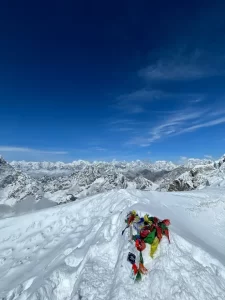 View from the Lobuche East Peak Summit