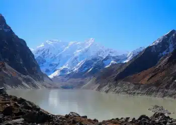 Tsho Rolpa Lake in Rolwaling Valley